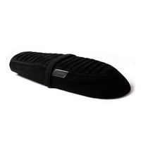 Trip Machine Touring Seat Royal Enfield Twins - black suede